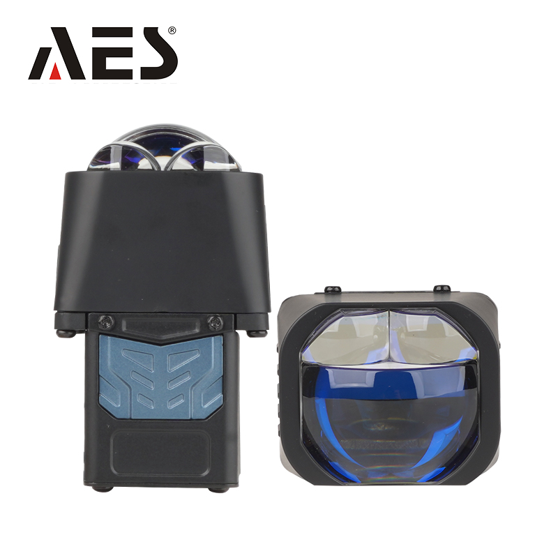 Laser Focus Lens - AES 2個 1.5インチ P5-ウルトラマトリックス デュアルレーザーLEDプロジェクターレンズ 52W