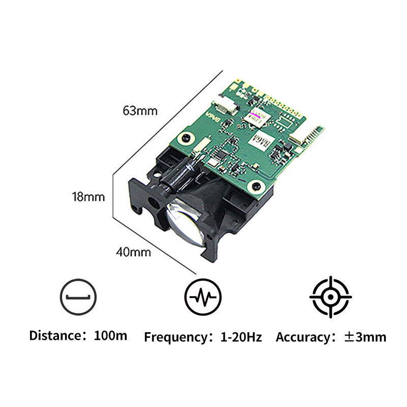 Industrial Laser Displacement Sensor - NEW2026 Yunshis 新バージョン SK-A100 工業用長距離レーザー変位センサー 100m