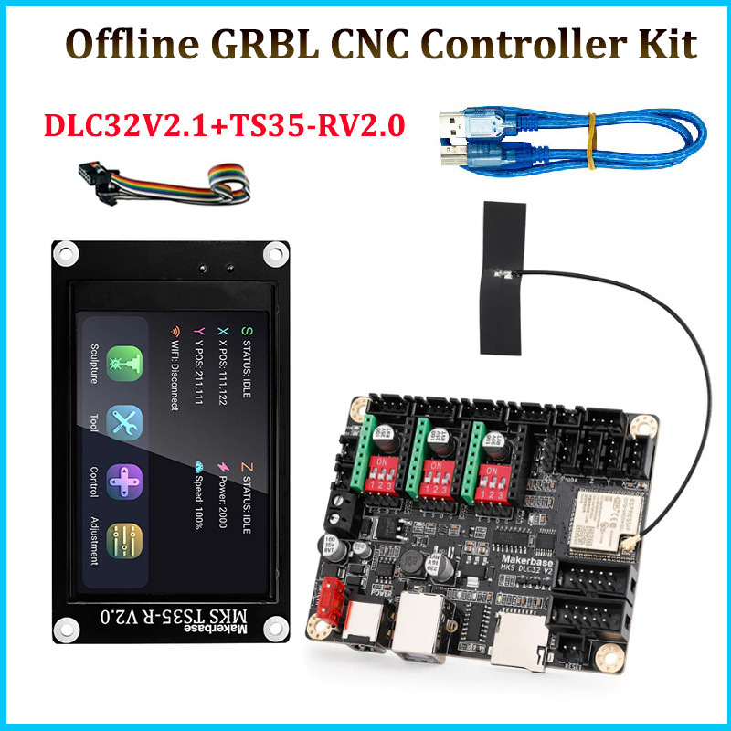 Controller Grbl Board - Makerbase MKS DLC32 V2.1 32 ビット