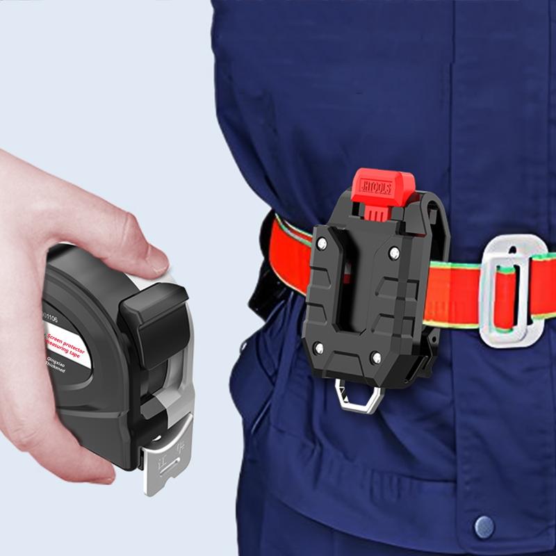 Industrial Laser Tape Measure - ★ ▲ ユニバーサル巻尺クイックハンギングベルトクリップデジタル測定テープ用レーザーマンギフト巻尺クイックハンギングベルトクリップ
