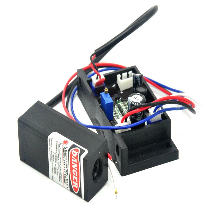 Industrial Blue Laser - 工業用バイオレットブルーレーザーダイオードモジュール,18x53mm,10mw/50mw 12v,405nm