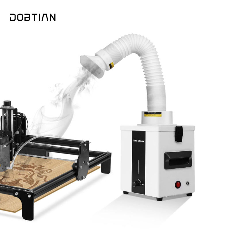 Fume Extractor Laser - レーザー煙清浄機ヒューム抽出器煙はんだ溶接吸収器レーザー彫刻機 CNC マシン集塵機