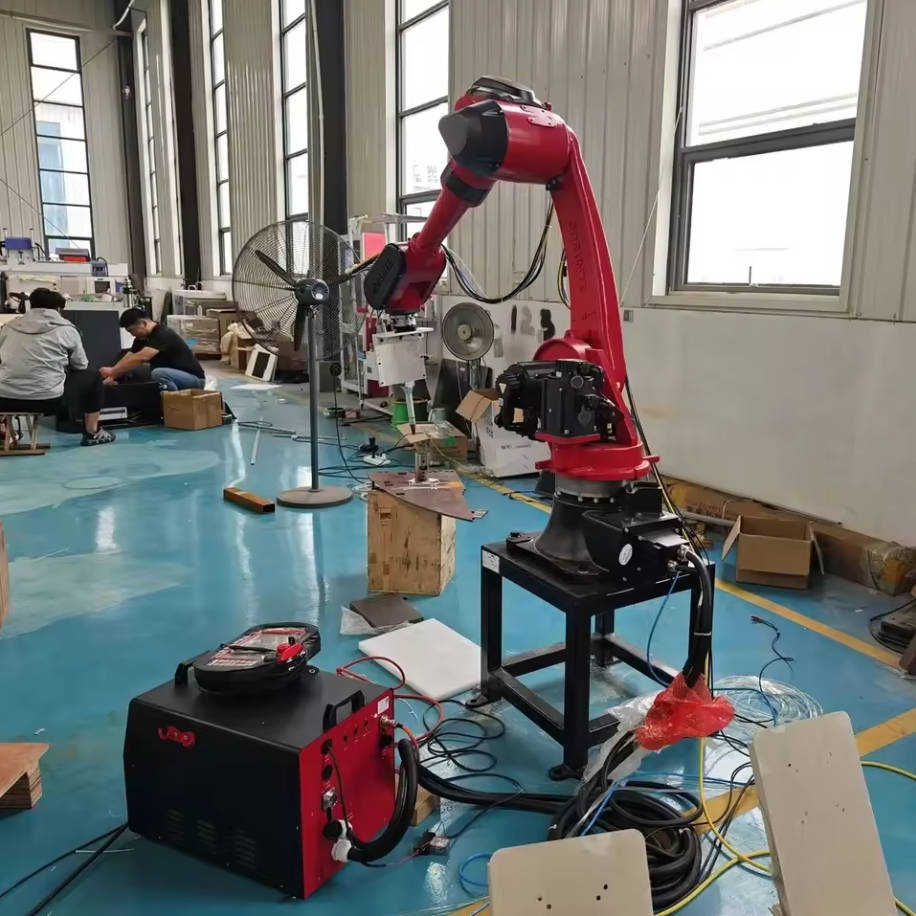 Industrial Laser Machine Price - 最高の価格の産業用全自動ロボットアーム6軸CNCファイバーレーザーTIG MIG溶接機3Dロボット溶接機