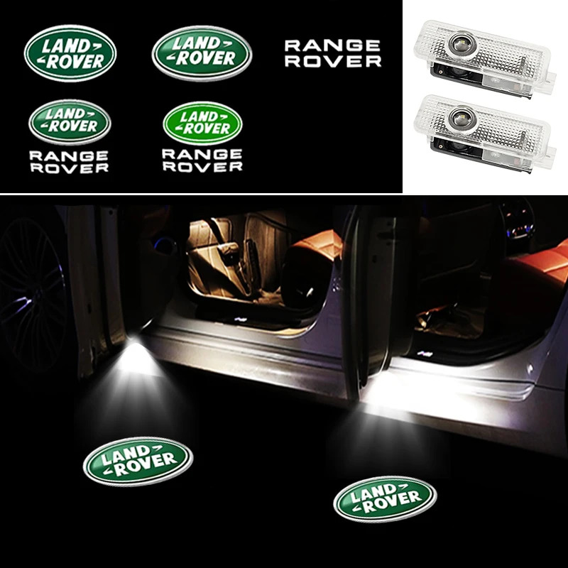 Industrial Laser Projection - 2個入り LEDカーステップライト レンジローバー L322 L405 スポーツ