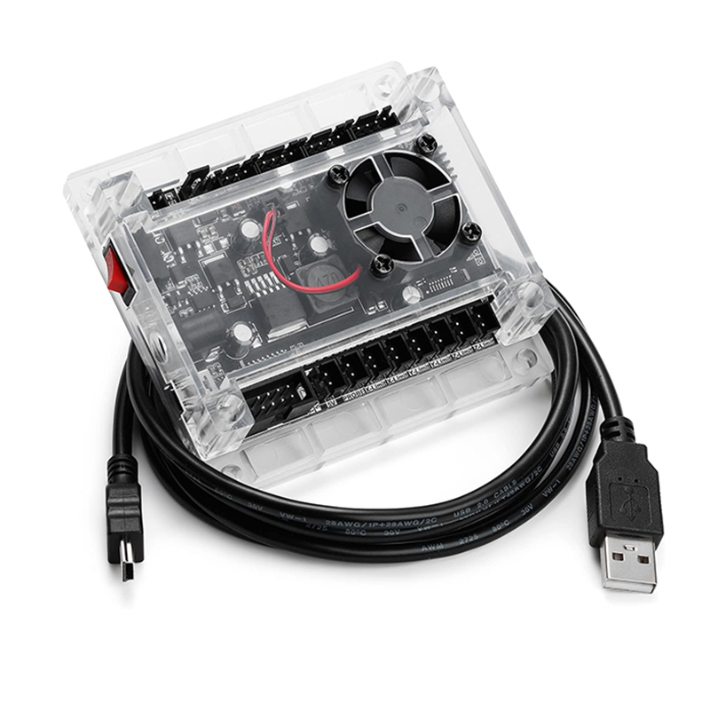 Controller Grbl Board - CNC彫刻機制御ボード GRBL 1.1 USBポート 3軸統合ドライバー オフラインコントローラー付き