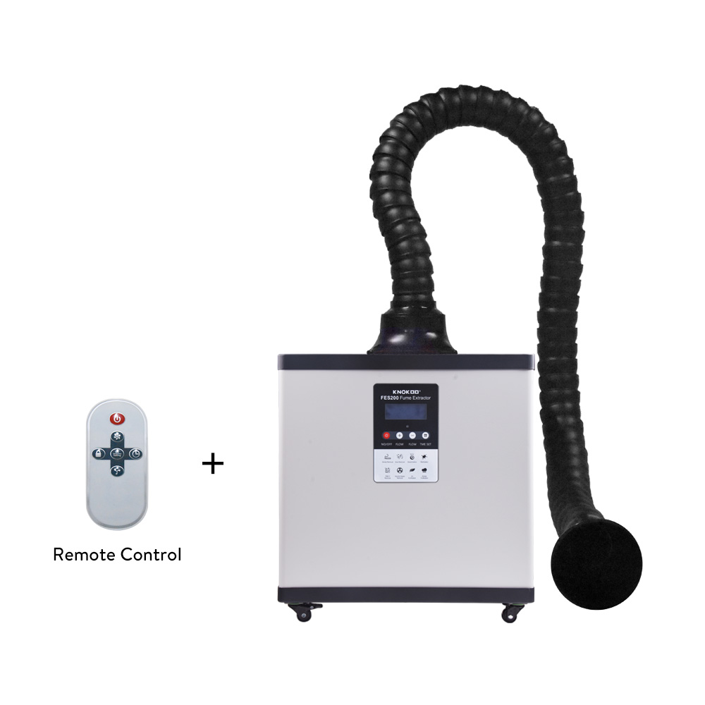 Fume Extractor Laser - レーザーヒューム抽出器 210 ワット FES200 ヒュームコレクター DTF