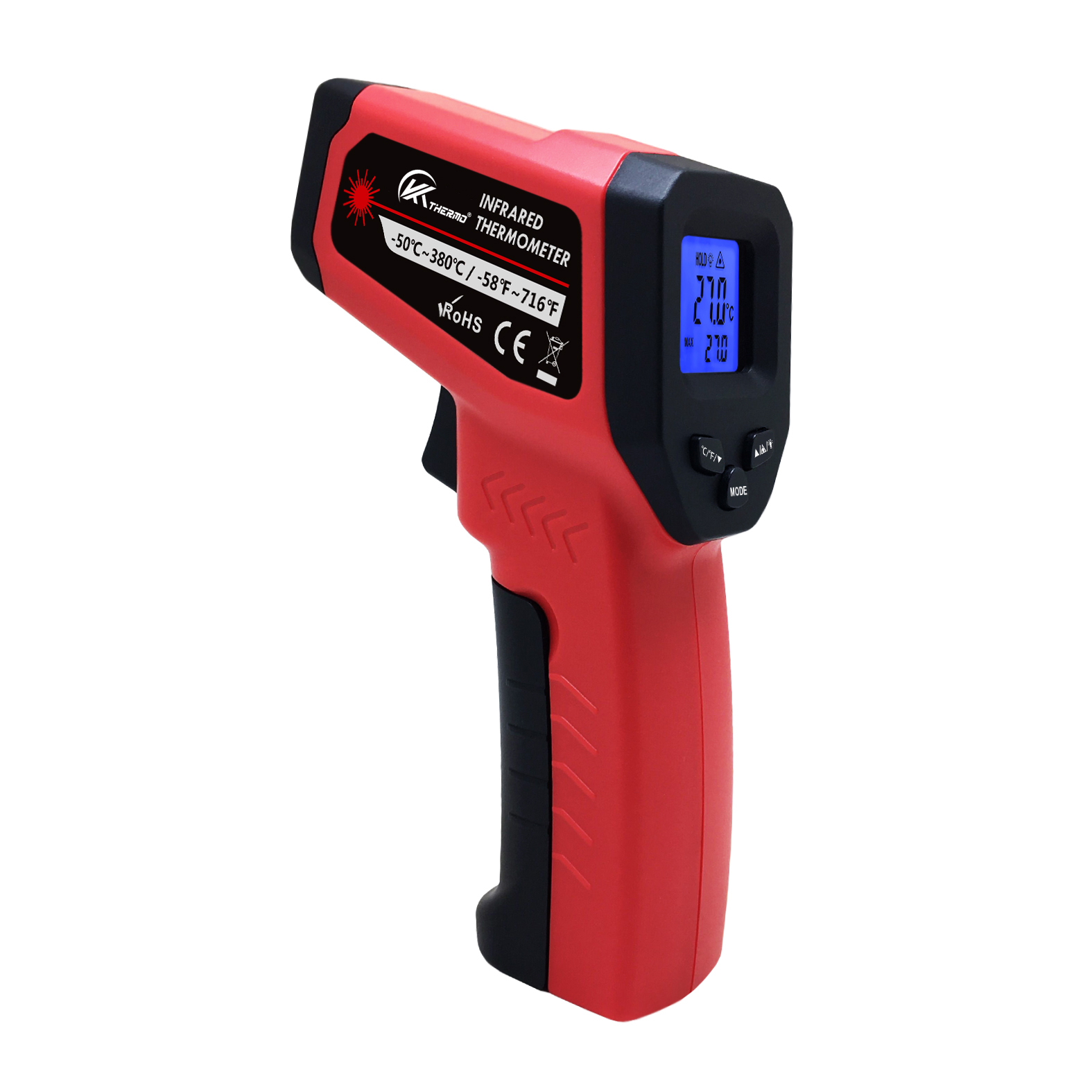 Industrial Infrared Laser - 産業用LCD電子体温計,非接触,-50〜600,デジタルレーザー,温度計ガン,レーザーポイント,赤外線温度計