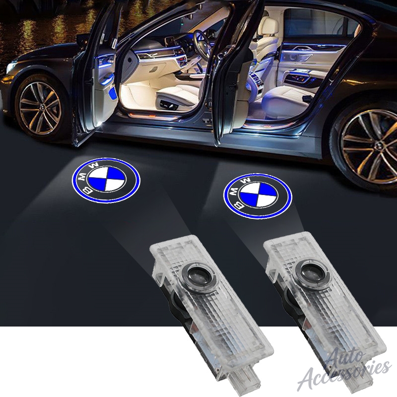 Industrial Laser Projection - 2個入り 車のドアウェルカムLEDプロジェクター レーザー ドアライト BMW F32