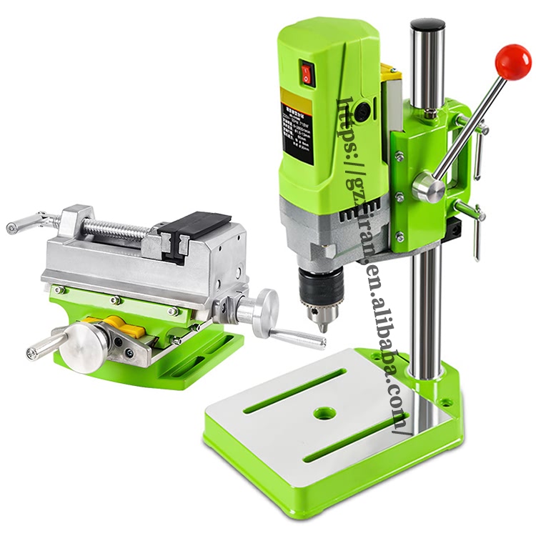 Industrial Laser Machine Price - 710W家庭用/業務用レーザーベンチドリルプレススタンド、4インチクロスベンチプライヤー付きボール盤価格