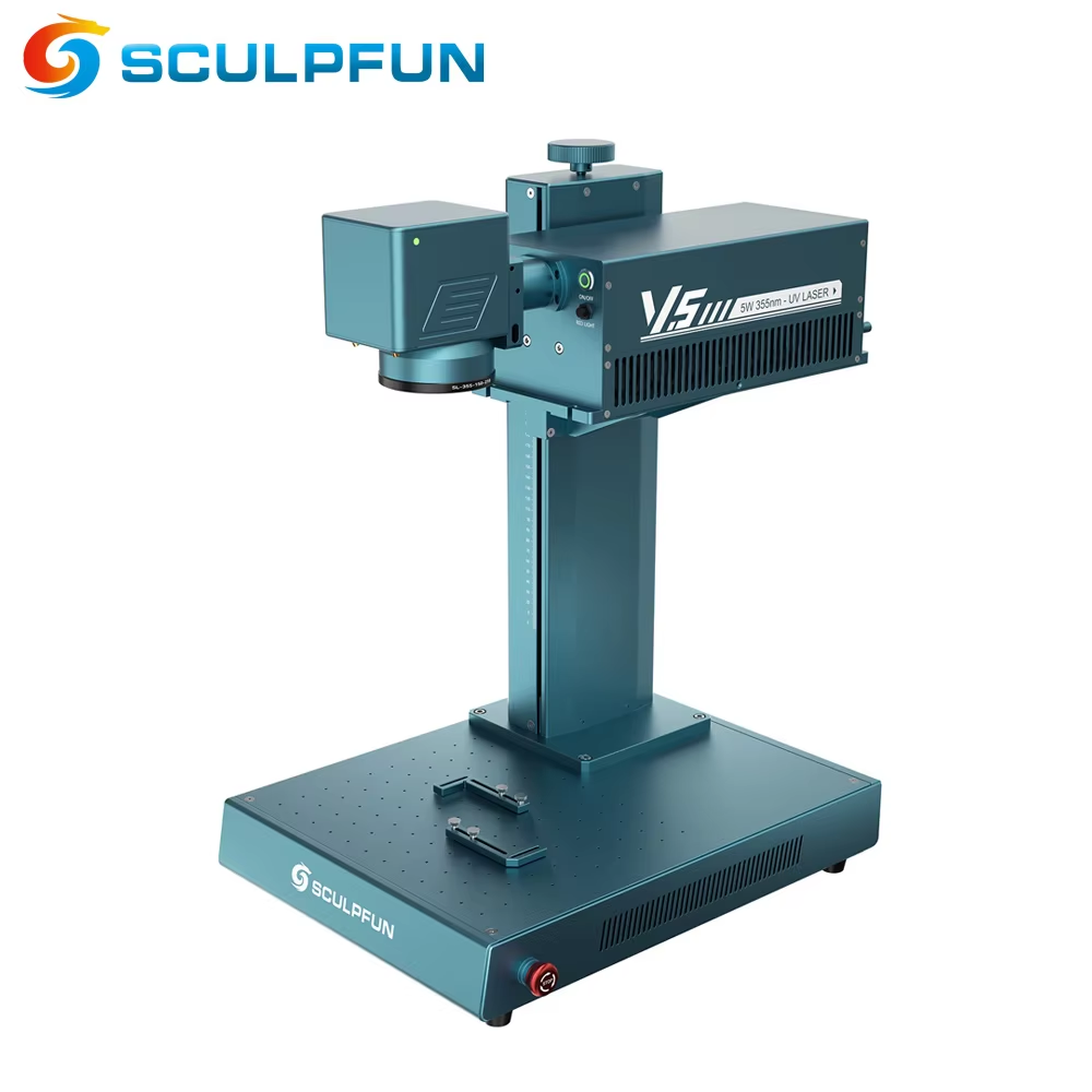 Industrial Uv Laser - SCULPFUN V5 UVレーザー彫刻機 業務用 3Dレリーフ彫刻対応 透明アクリル、金属、あらゆる素材に対応
