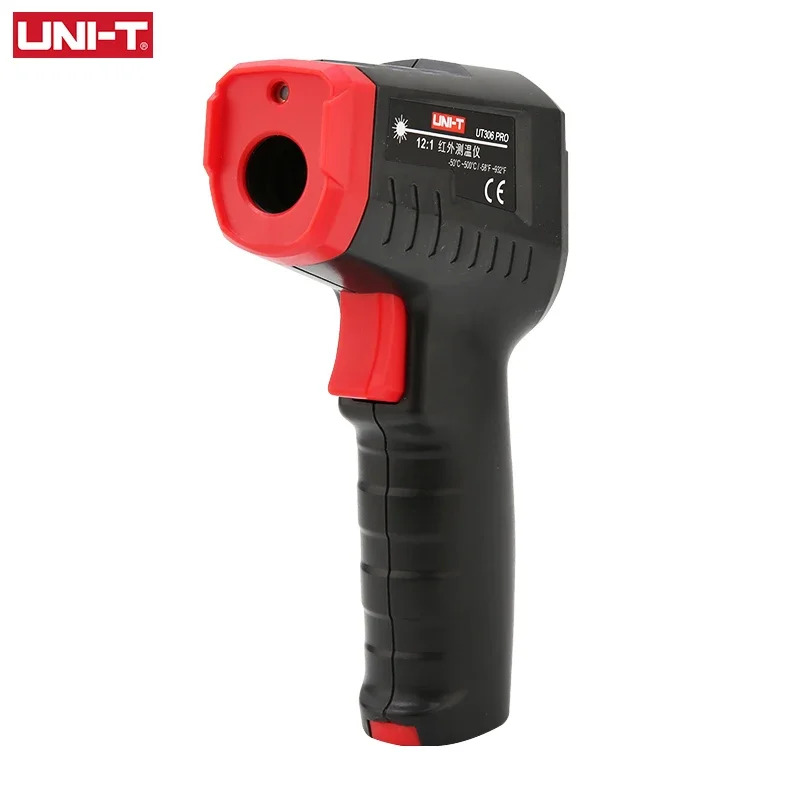 Industrial Infrared Laser - UNI-T デジタル温度計非接触工業用赤外線レーザー温度計 UT306S UT306C 温度ガンテスター-50-500