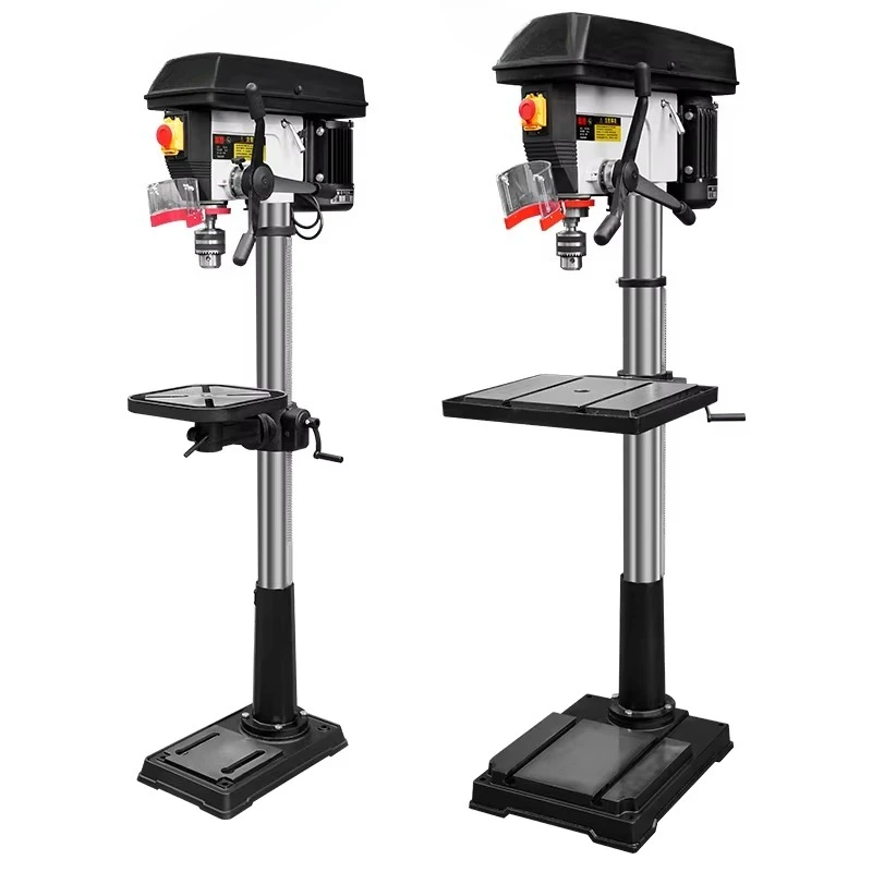 Industrial Laser Drill - 20インチ掘削機レーザー位置決め電動垂直ボーリングマシン工業用ベンチ木工用ドリルプレス穴あけタップマシン