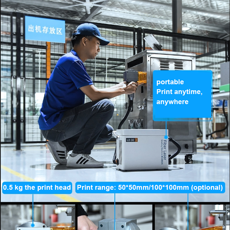 工場供給 ハンドヘルド自動レーザープリンター 工業用レーザー - Industrial Laser Printing Machine のレビューと価格