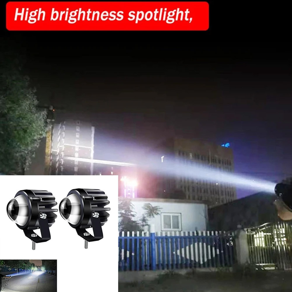オートバイ用レーザープロジェクター,フォグライト,サイドパワ - Laser Focus Lens のレビューと価格