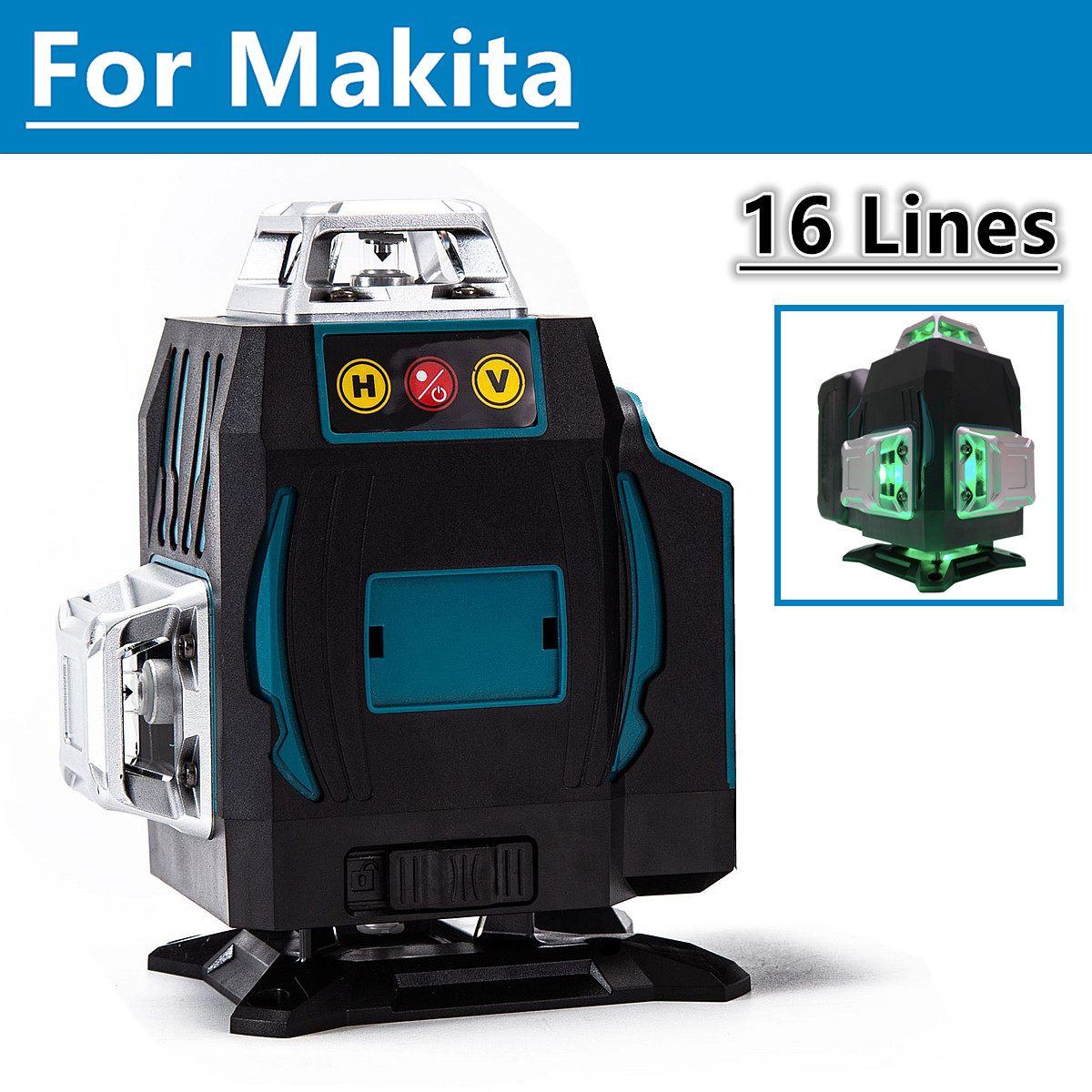 マキタ 18V バッテリー 16 ライン 4D レーザーレベ - Industrial Laser Alignment Tool のレビューと価格