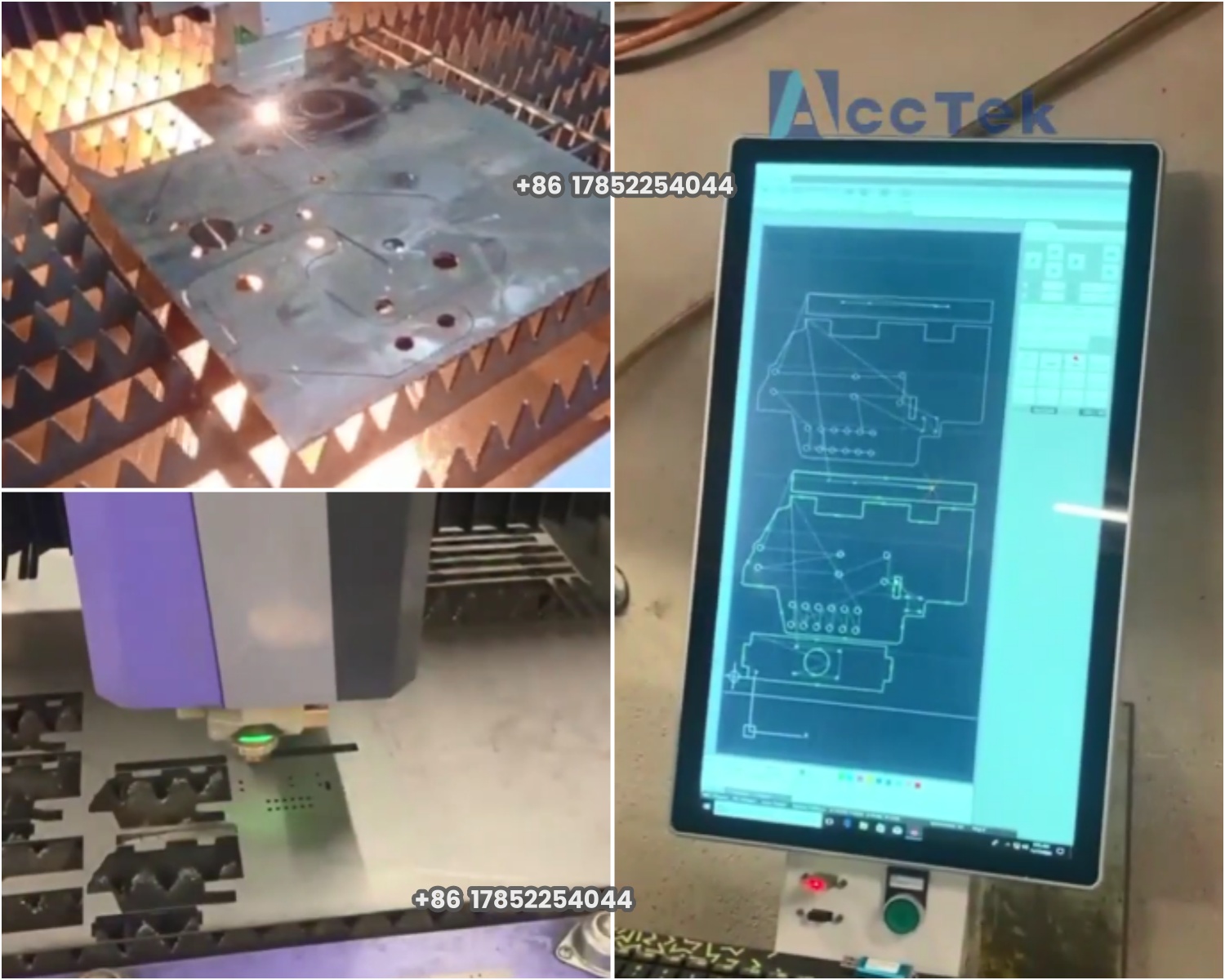 AKJ1530F 2040 2060 2560 1000 ワ - Industrial Laser Machine Price のレビューと価格