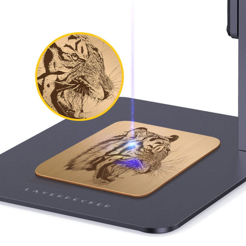 Laserpecker 2-ポータブルレーザー彫刻機,木材彫 - Industrial Laser Printing Machine のレビューと価格