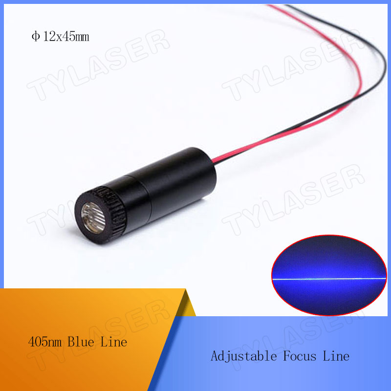 D12X45mm フォーカス調整可能 405nm ブルーライ - Industrial Blue Laser のレビューと価格