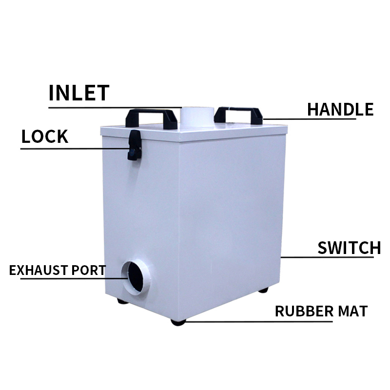 80 ワット空気清浄機ヒューム抽出器 180m3/H 低騒音 - Fume Extractor Laser のレビューと価格