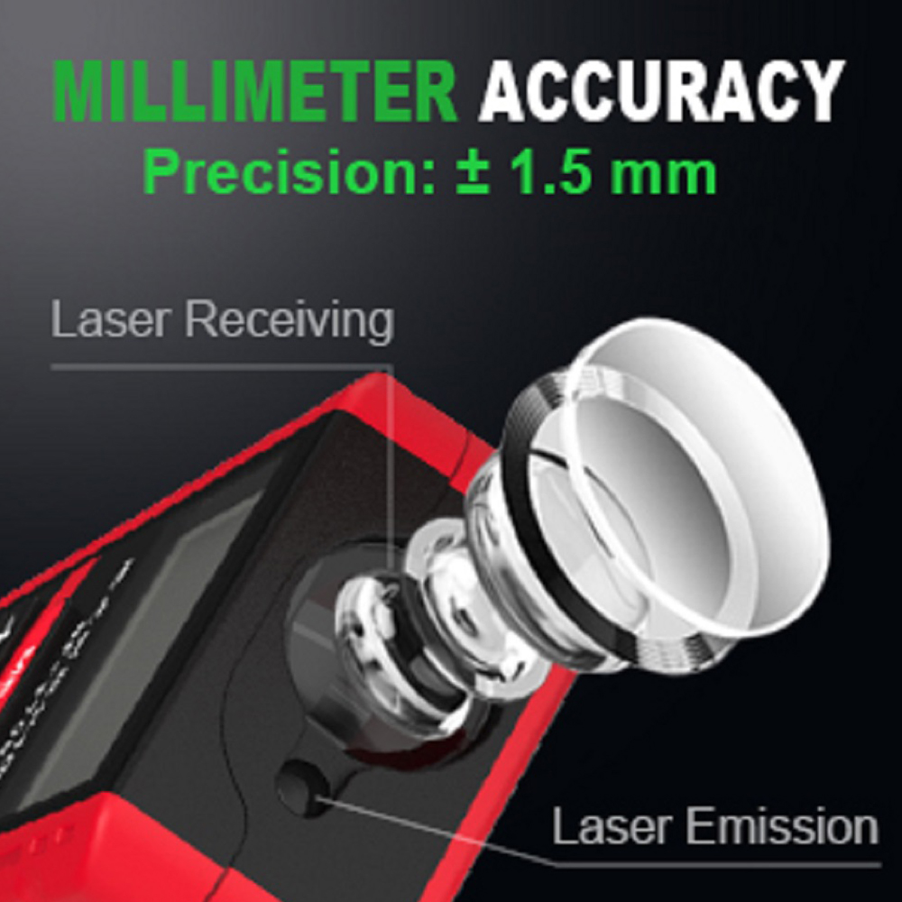 Noyafa-NF-271レーザー距離計,デジタル距離計,巻 - Industrial Laser Tape Measure のレビューと価格