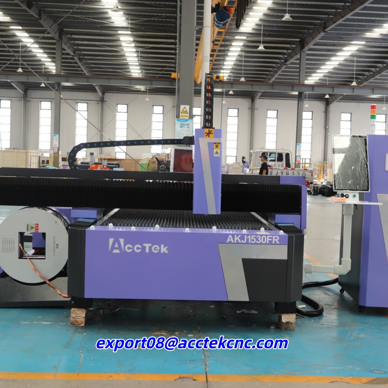 低価格ファイバーレーザー切断機、回転装置付きガントリー式自動 - Industrial Laser Machine Price のレビューと価格