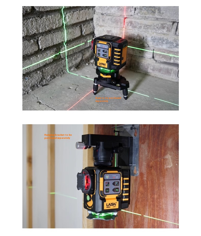 LAISAI 工業用 8/12 ラインレーザーレベル高精度赤 - Industrial Infrared Laser のレビューと価格