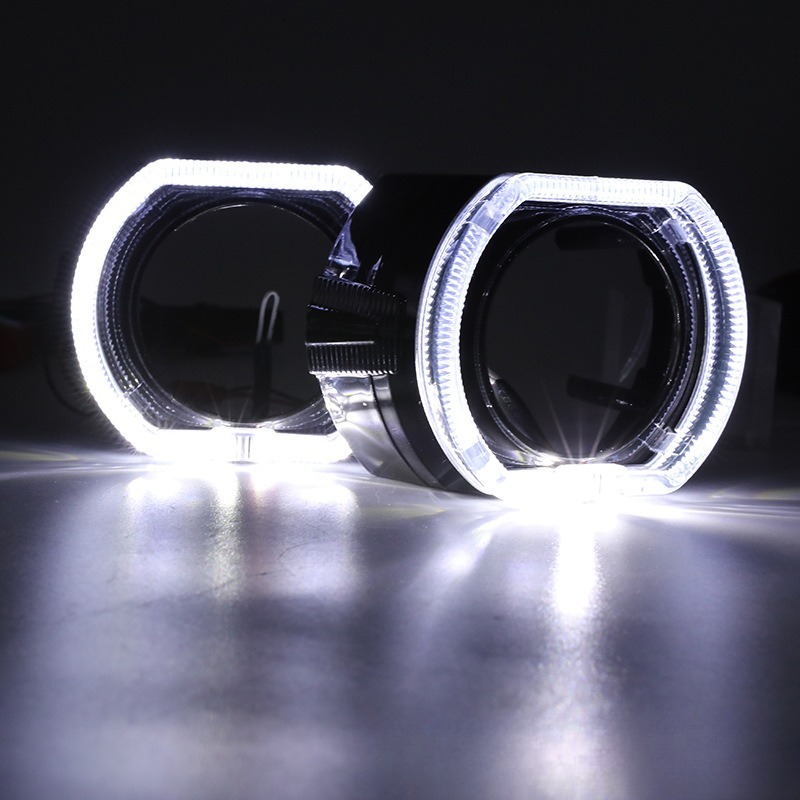 2 個プロジェクターカバーヘッドライト 3.0/2.5 イン - Laser Focus Lens のレビューと価格