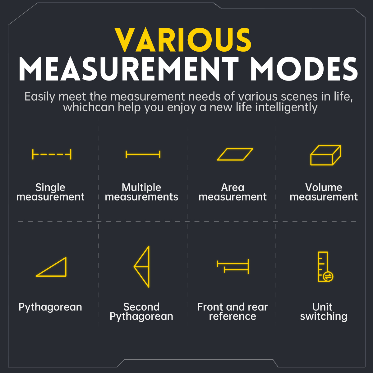 Fnirsi 40デジタルレーザー巻尺40mレーザー距離計正 - Industrial Laser Tape Measure のレビューと価格