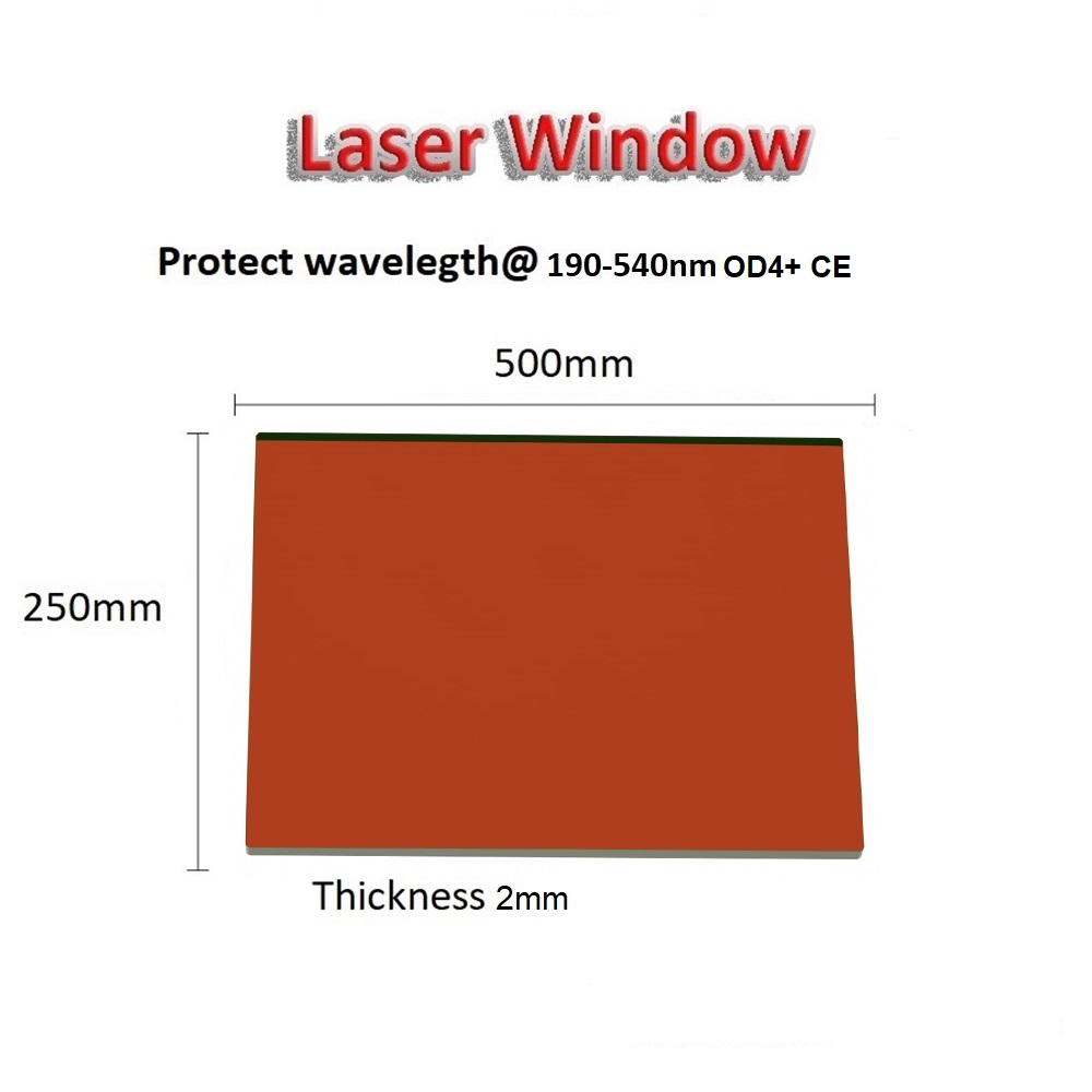 レーザー視覚保護シールド保護窓 532nm ポリカーボネート - Industrial Uv Laser のレビューと価格