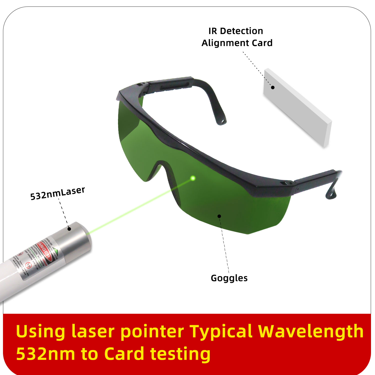 1064nm 赤外線レーザー安全保護メガネ IPL 脱毛 5 - Industrial Blue Laser のレビューと価格