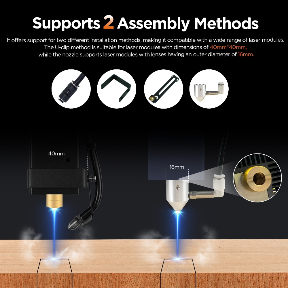 ACMER C4 レーザーエアアシストポンプ CNC レーザ - Fume Extractor Laser のレビューと価格