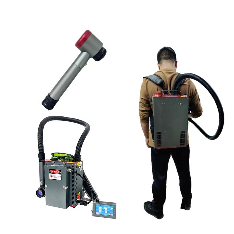 バックパックポータブル型ハンドヘルドレーザークリーナー錆除去 - Industrial Laser Machine Price のレビューと価格