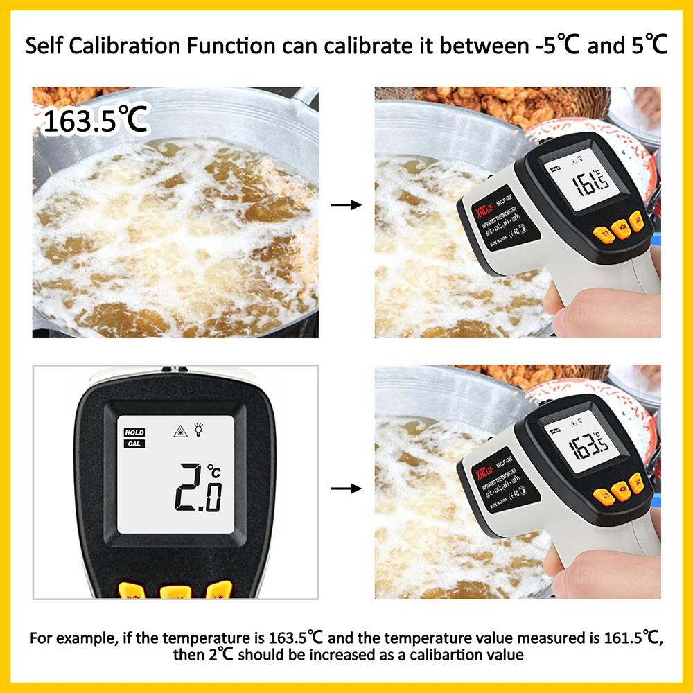 Xrclif-赤外線温度計,高温計,レーザー温度計,非接触, - Industrial Infrared Laser のレビューと価格