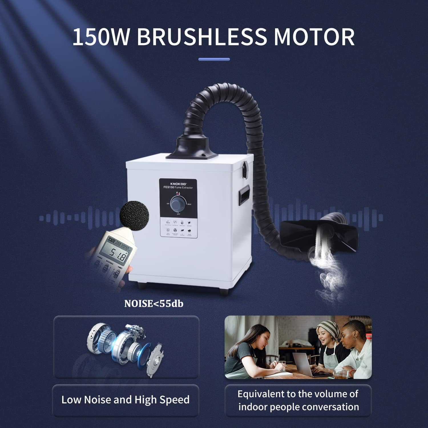 KNOKOO FES150 工業用レーザーフューム抽出器 D - Fume Extractor Laser のレビューと価格