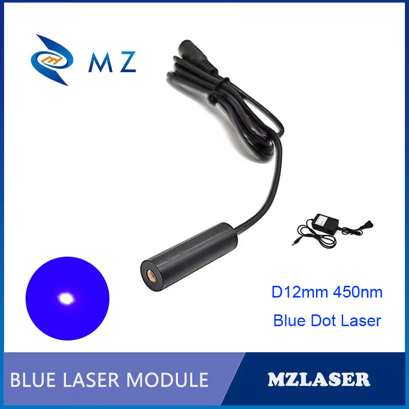 コンパクトミニブルードットレーザーダイオードモジュール 45 - Industrial Blue Laser のレビューと価格