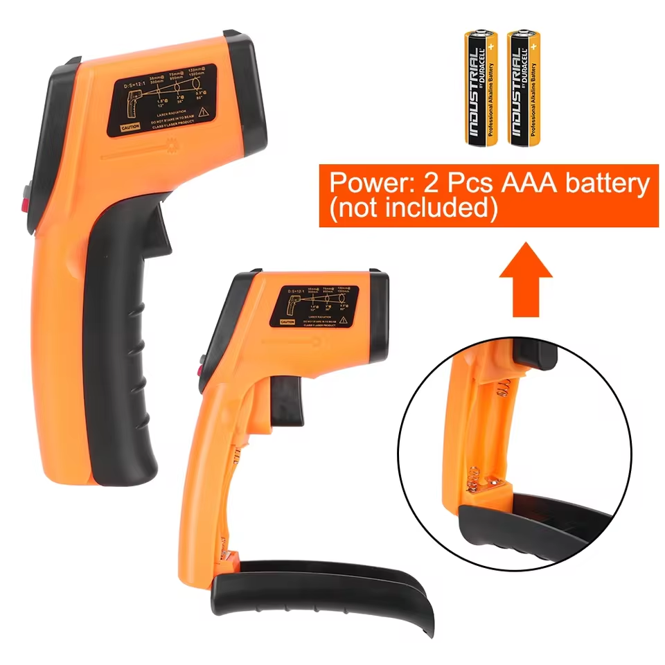 新しい T600 T600A デジタル赤外線温度計ガン -5 - Industrial Infrared Laser のレビューと価格