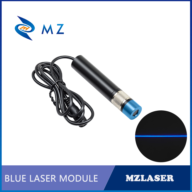調整可能な集束ブルーラインレーザーダイオードモジュール D1 - Industrial Blue Laser のレビューと価格