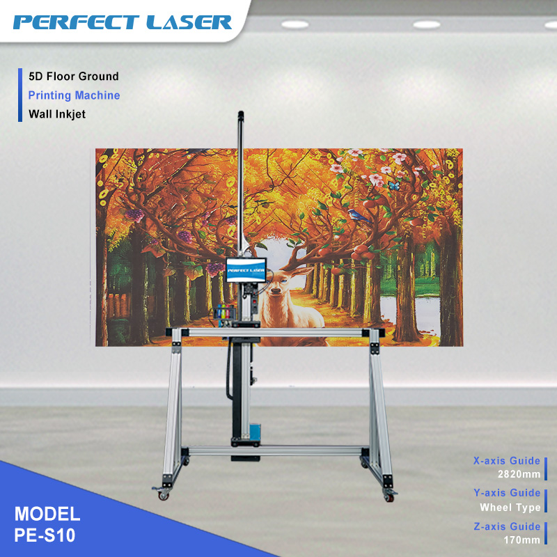 完璧なレーザー広告業界イメージ壁画3D 5Dフロアインクジェ - Industrial Laser Printing Machine のレビューと価格