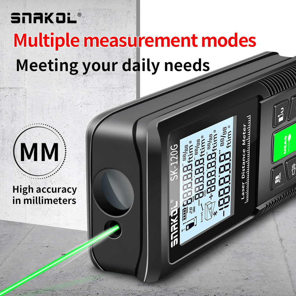Snakol レーザー距離計 40 メートル 50 メートル - Industrial Laser Tape Measure のレビューと価格