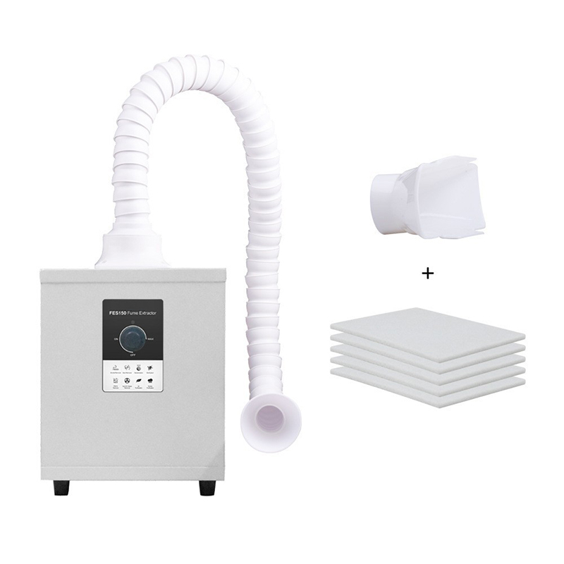 はんだ蒸気抽出器 FES150W DTF 煙吸収清浄機 HE - Fume Extractor Laser のレビューと価格