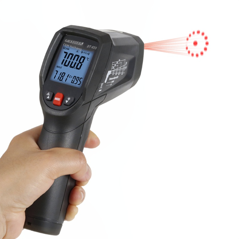 Ranlraka CEM DT-835/836 高精度ハンド - Industrial Infrared Laser のレビューと価格