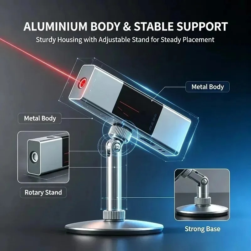 DUKA LI1レーザー角度計デジタル傾斜計角度測定2in1 - Industrial Laser Alignment Tool のレビューと価格