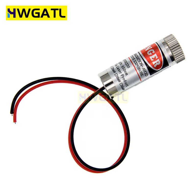 650nm 5mW レッドポイント/ライン/クロスレーザーモ - Laser Focus Lens のレビューと価格