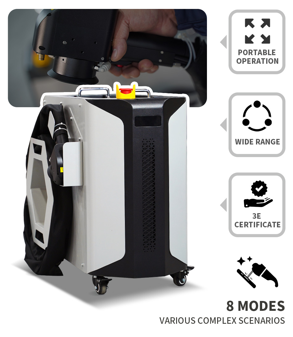金属、自動車部品の修復、産業機器の錆や塗料除去用レーザー洗浄 - Industrial Laser Cleaning Equipment のレビューと価格