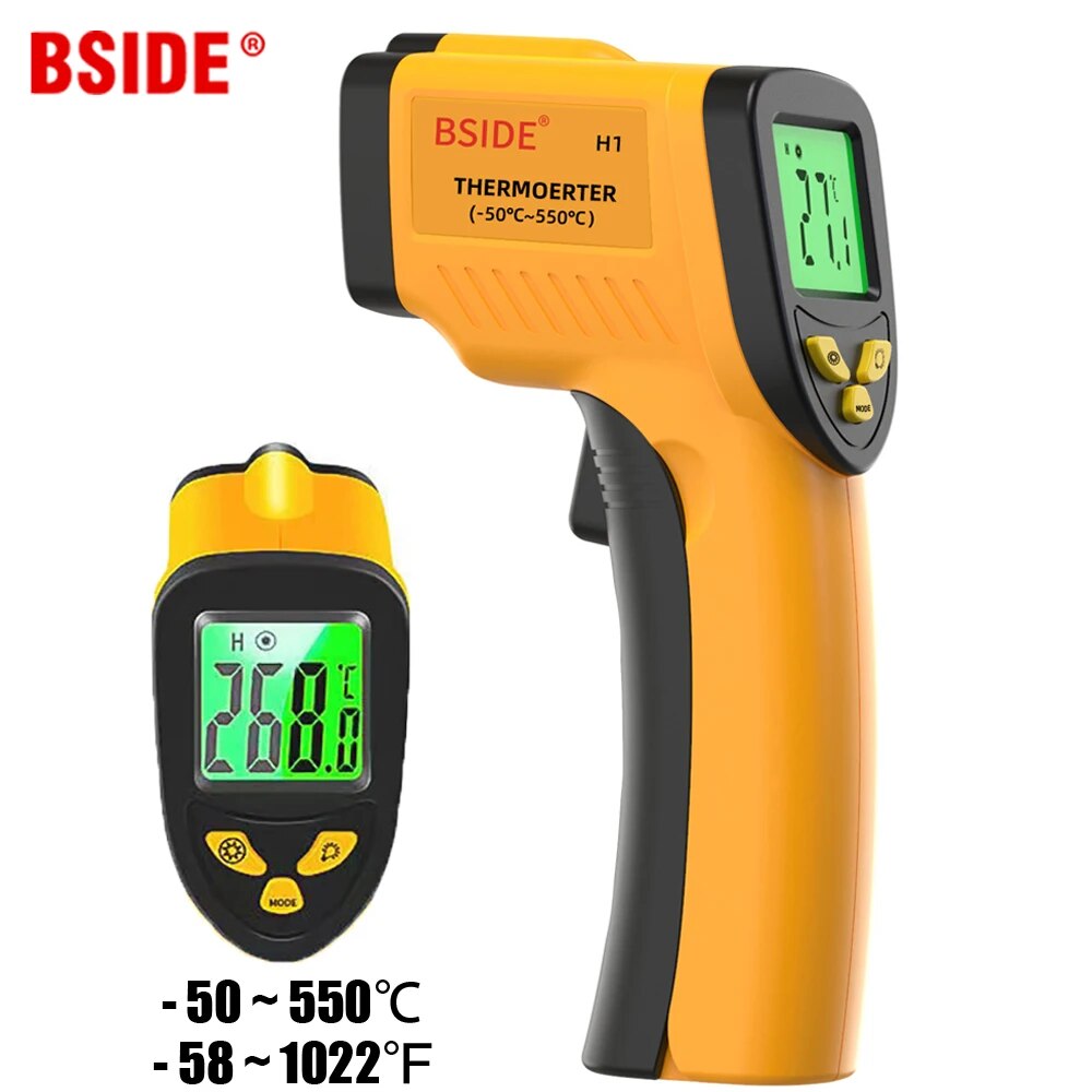 デジタル赤外線温度計,非接触,肉,バッファローミルク,バーベ - Industrial Infrared Laser のレビューと価格