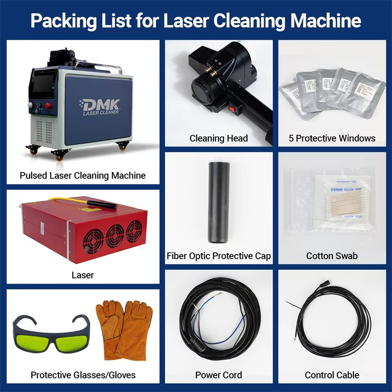 工業用300Wパルスレーザー洗浄装置 最新システム 重切削工 - Industrial Laser Cleaning Equipment のレビューと価格