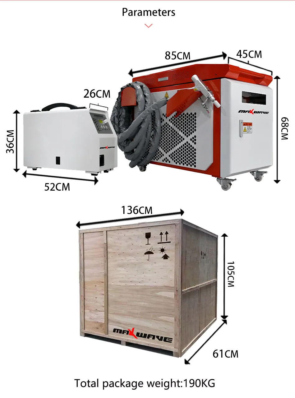 マックスウェーブレーザー洗浄装置 1000W 2000W 3 - Industrial Laser Cleaning Equipment のレビューと価格